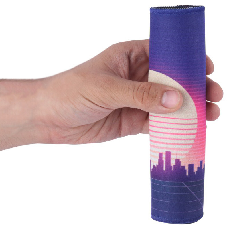 موس پد طرح Retro Wave City لاجیلیلی L-17 سایز 18*23 سانتی متر