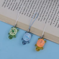 آویز فلش و موبایل طرح لاک پشت شب تاب