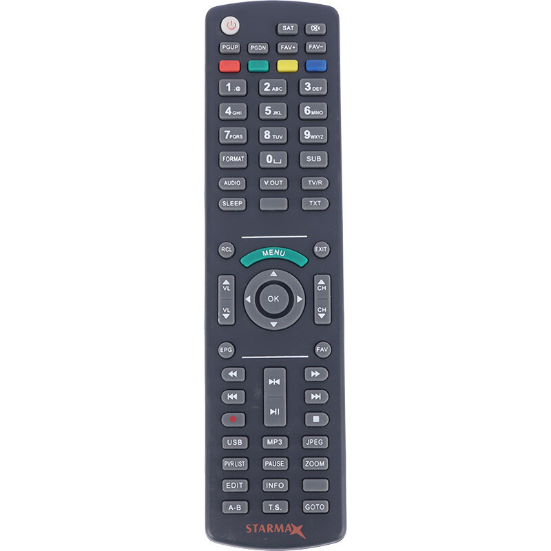 کنترل گیرنده استارمکس StarMax A200