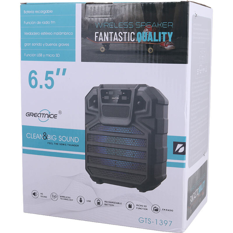 اسپیکر بلوتوثی گریت نایس GTS-1397