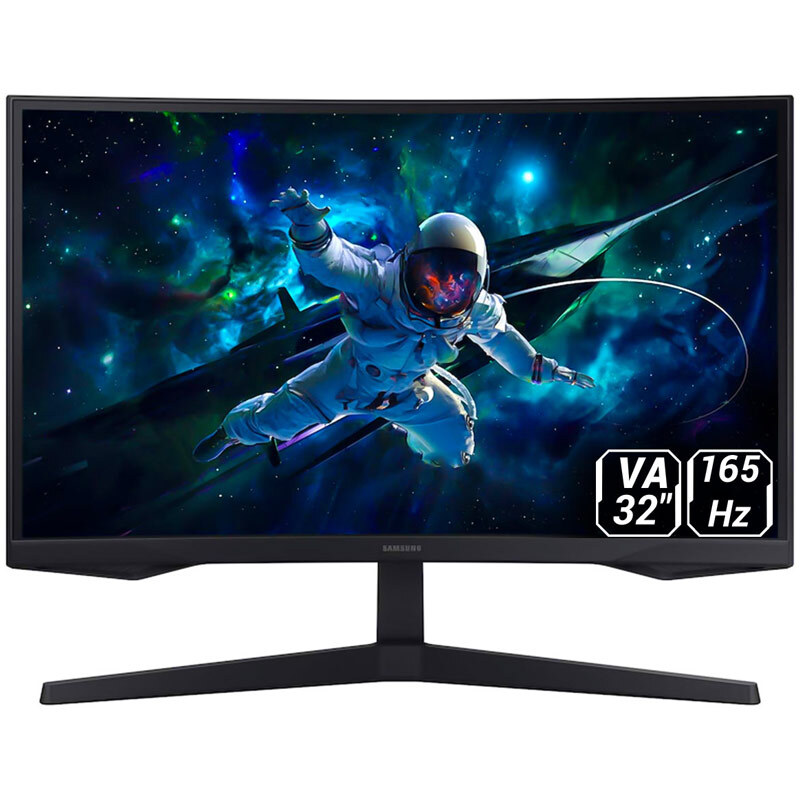 مانیتور گیمینگ خمیده سامسونگ Odyssey G5 G55C سایز 32 اینچ