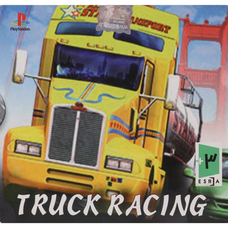 بازی Truck Racing لوح زرین مناسب برای PS1