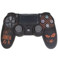 روکش دسته بازی PS4 طرح Joker زمینه مشکی قرمز