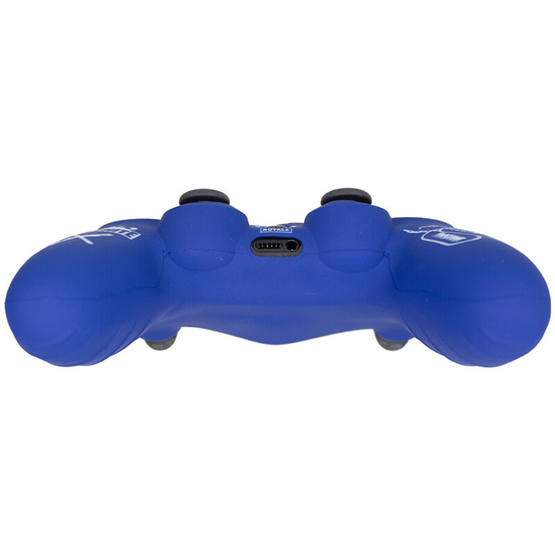 روکش دسته بازی PS4 طرح Fortnite زمینه آبی سفید