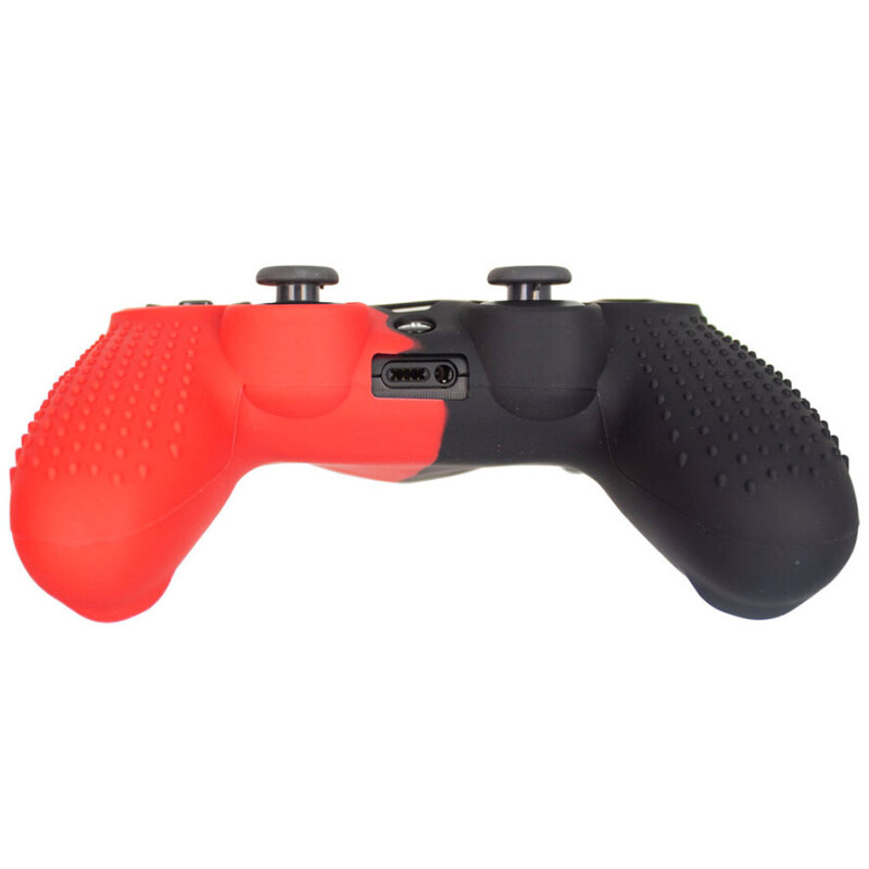 روکش دسته بازی PS4 مشکی قرمز
