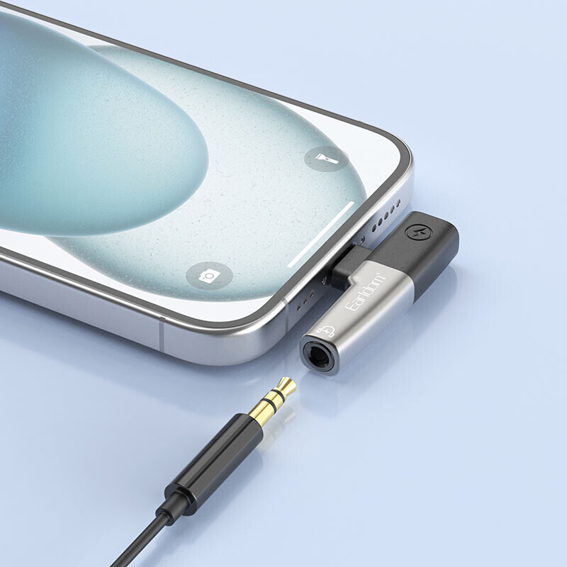 تبدیل Lightning به AUX/Type-C ارلدام OT107L