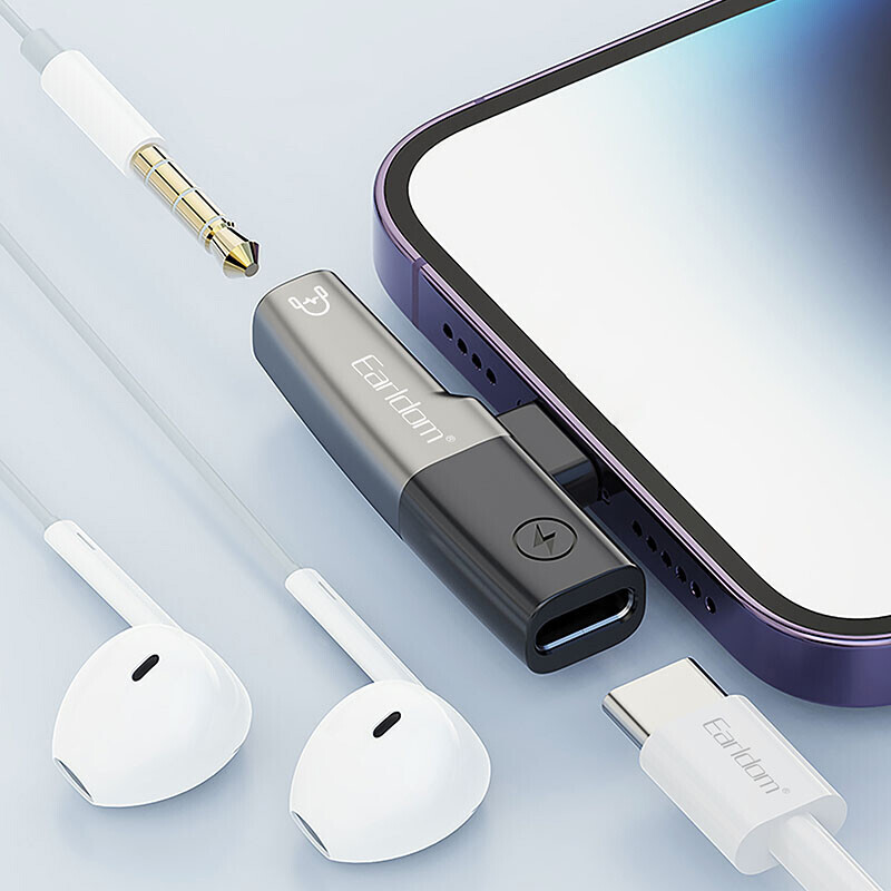 تبدیل Lightning به AUX/Type-C ارلدام OT107L