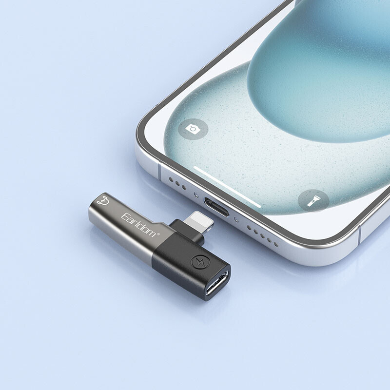 تبدیل Lightning به AUX/Type-C ارلدام OT107L