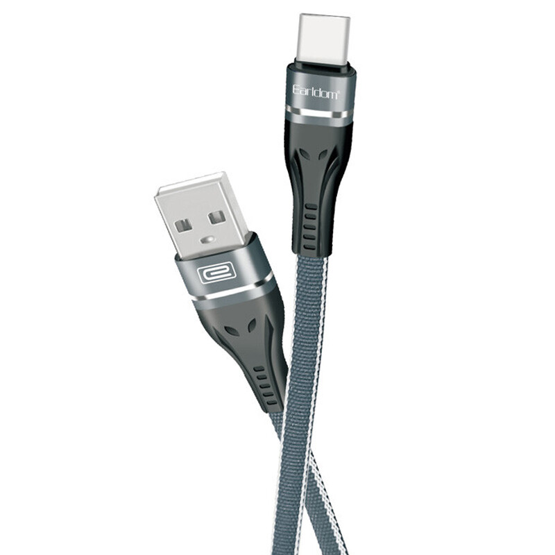 کابل تایپ سی فست شارژ Earldom EC-084C 2.4A 1m