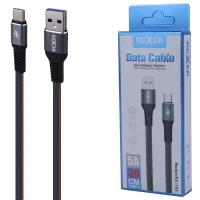 کابل کوتاه تایپ سی فست شارژ Rexer RX-105 5A 30cm