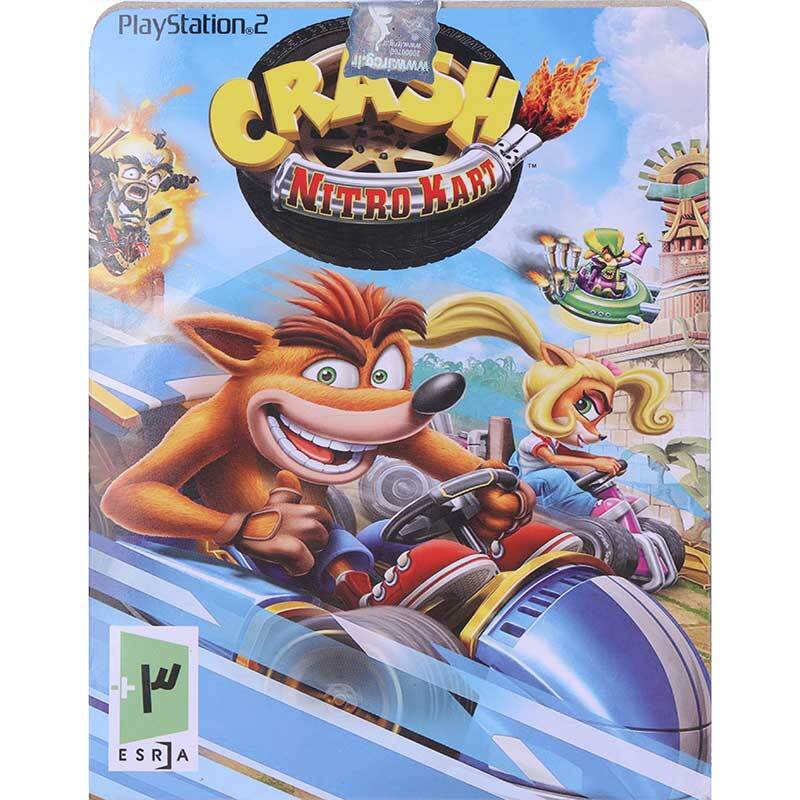 بازی Crash Nitro Kart لوح زرین مناسب برای PS2