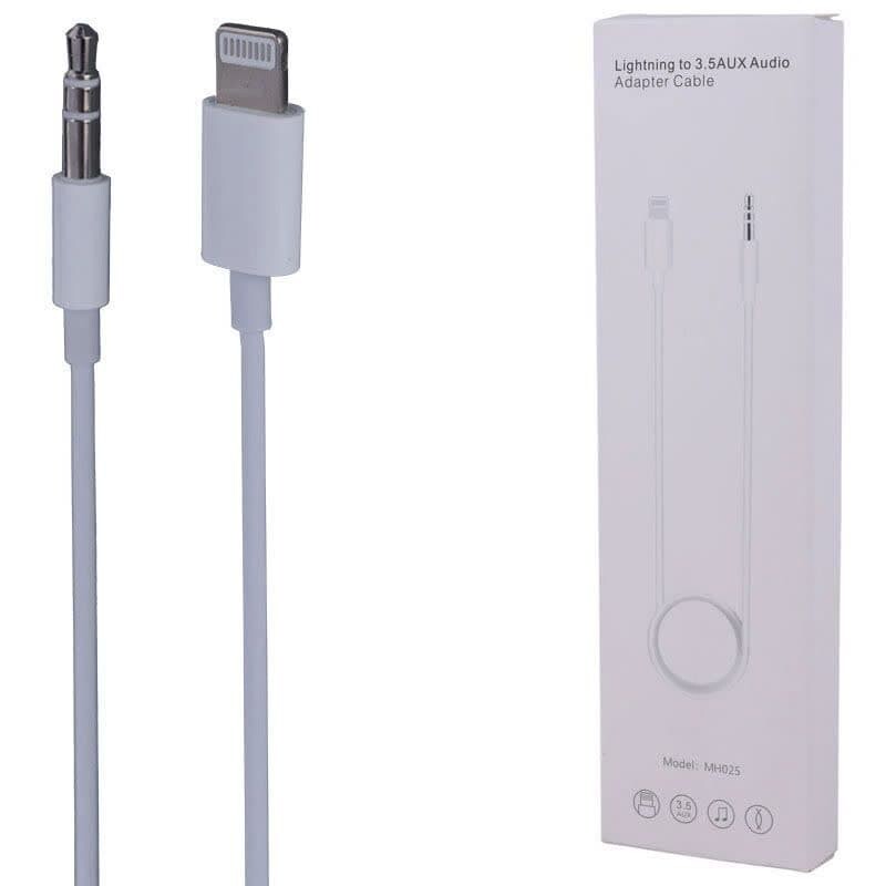 کابل تبدیل AUX به MH025 Lightning طول 1 متر