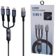 کابل سه سر فست شارژ 100 وات TDA-218 طول 1.2 متر