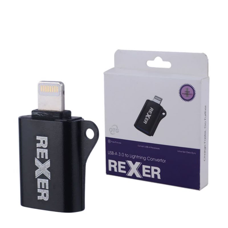 تبدیل USB3.0 OTG به Lightning رکسر RX-02
