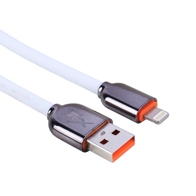 کابل آیفونی فست شارژ Xstar XS-25 6A 1m