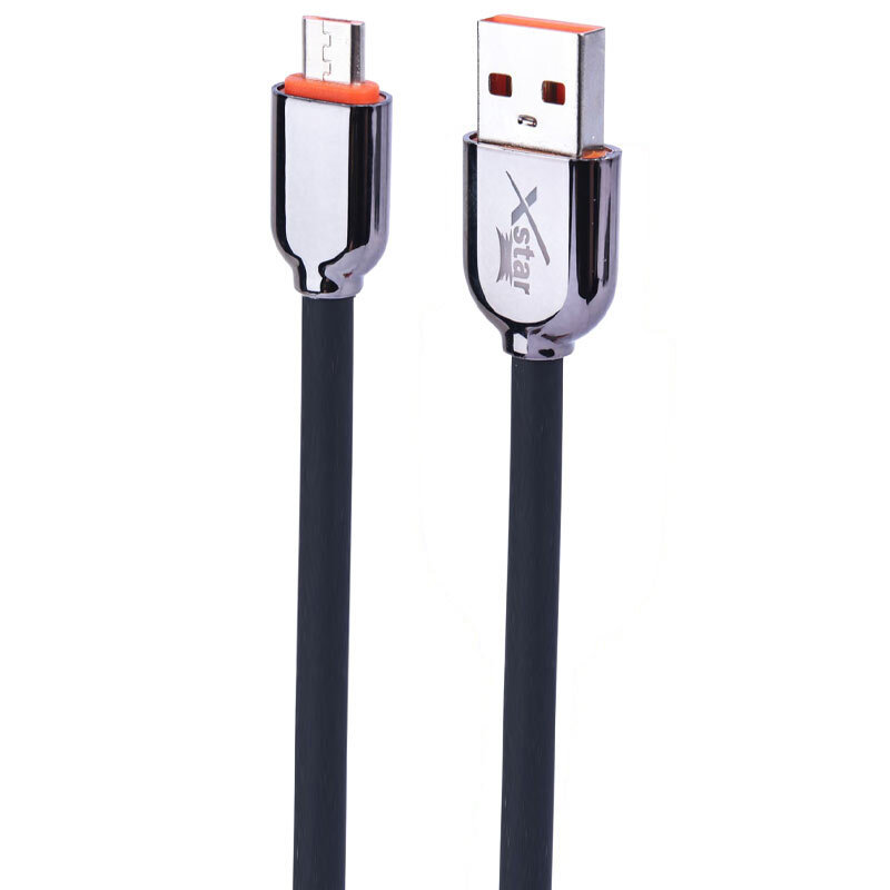 کابل میکرو یو اس بی فست شارژ Xstar XS-25 6A 1m
