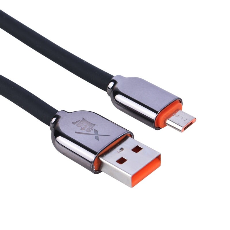کابل میکرو یو اس بی فست شارژ Xstar XS-25 6A 1m