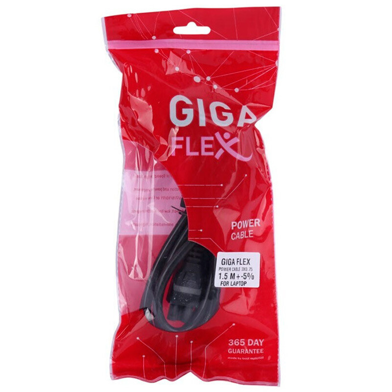 کابل برق لپ تاپ Giga Flex 3*0.75 1.5m