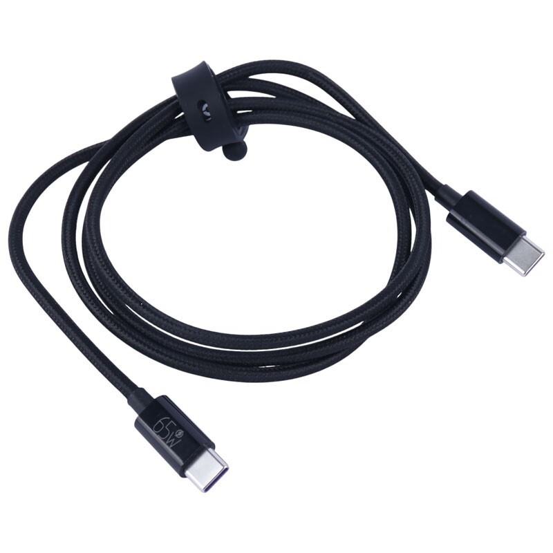 کابل تبدیل فست شارژ Hatron HC605HB Type-C To Type-C 65W 1m