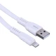 کابل لایتنینگ فست شارژ 2.4 آمپر هترون HC154I طول 1 متر