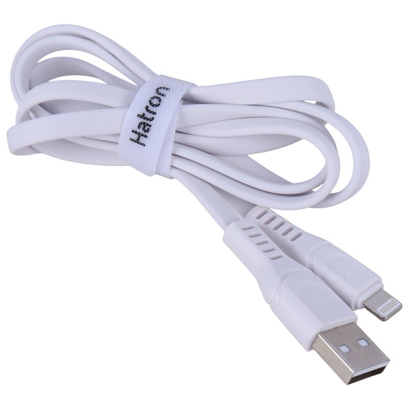کابل آیفونی فست شارژ Hatron HC154I 2.4A 1m