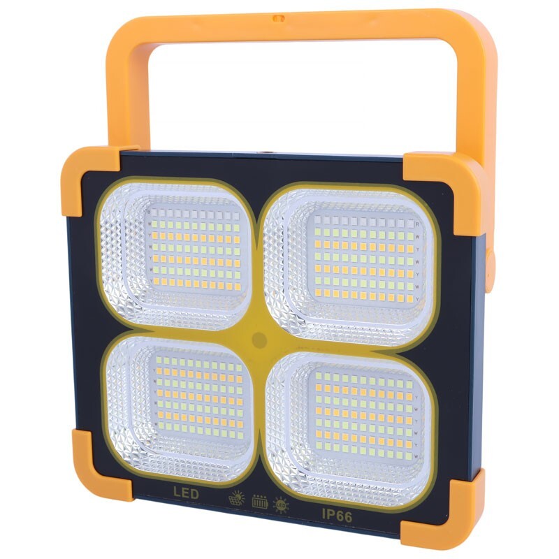 پروژکتور سیار شارژی و پاور بانک خورشیدی Solar LED Light XJ-K3