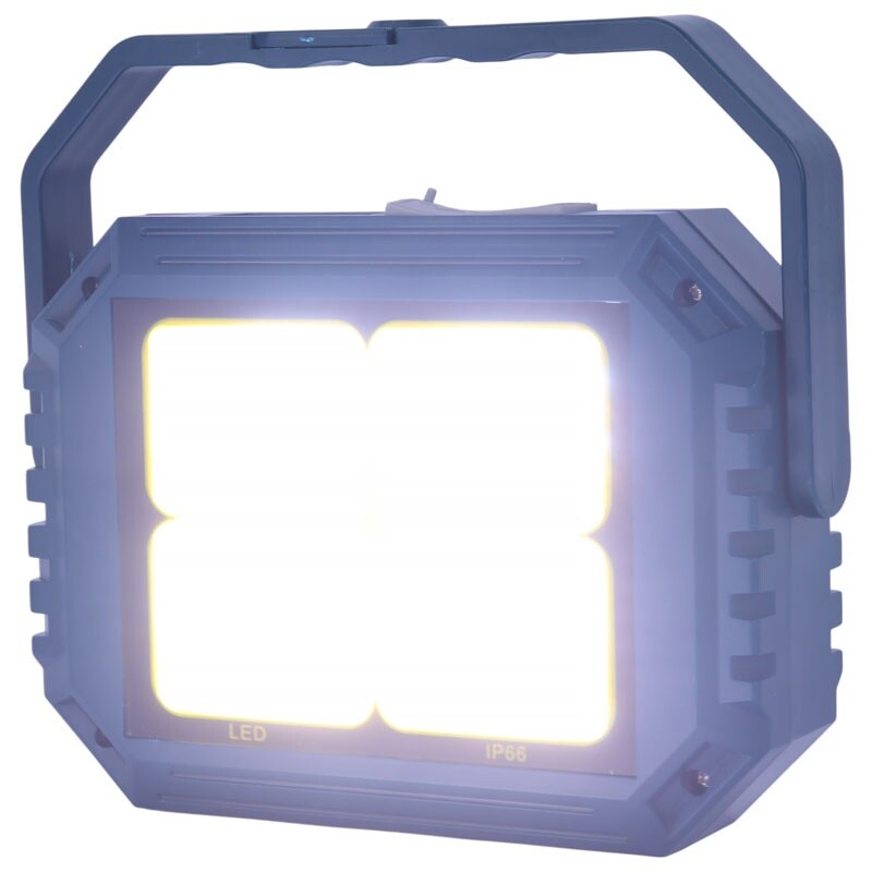 پروژکتور سیار شارژی و پاور بانک خورشیدی Solar LED Light HG-D03