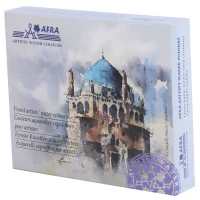 آبرنگ 12 رنگ افرا Afra