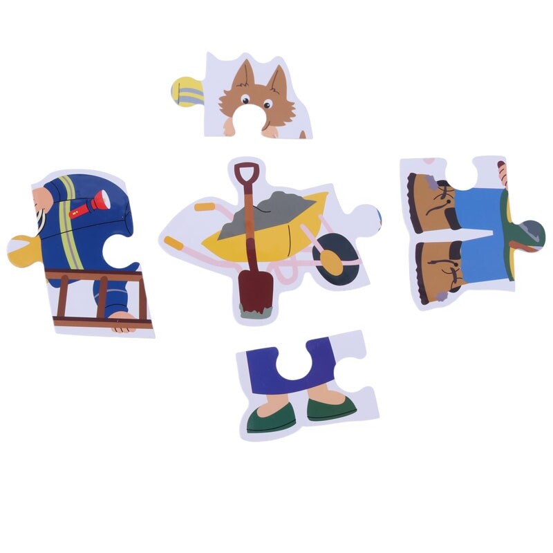 ست پازل puzzle puzzle طرح مشاغل
