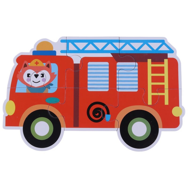 ست پازل puzzle puzzle طرح ماشین
