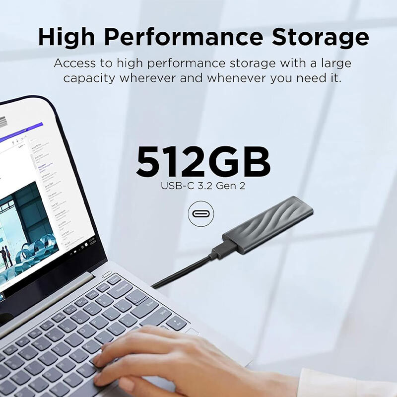 حافظه اکسترنال SSD لنوو Lenovo PS8 512GB