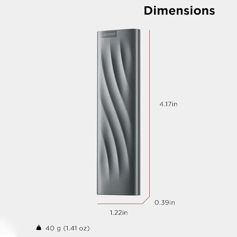 حافظه اکسترنال SSD لنوو Lenovo PS8 512GB
