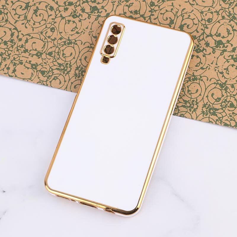 قاب My Case سامسونگ Galaxy A7 2018 براق محافظ لنزدار