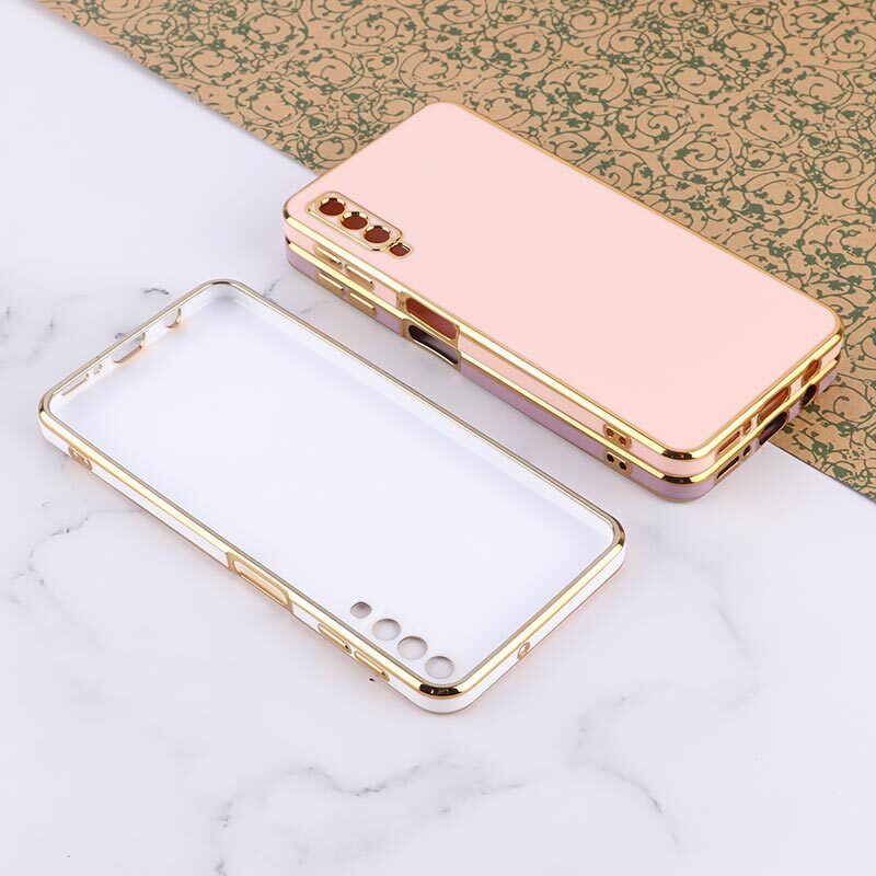 قاب My Case سامسونگ Galaxy A7 2018 براق محافظ لنزدار