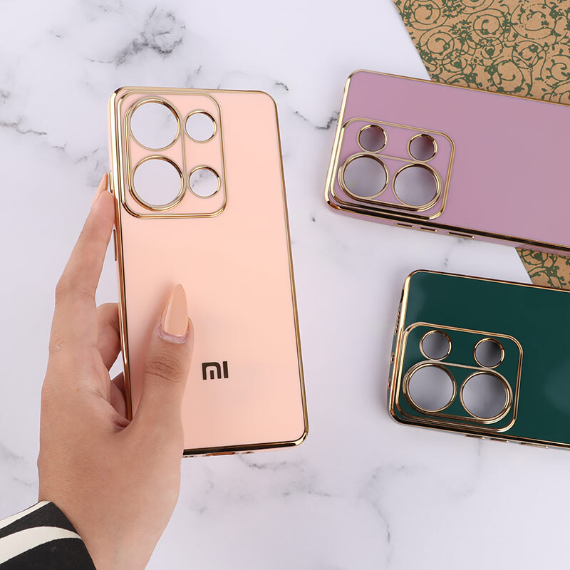 قاب My Case شیائومی Poco M6 Pro 4G براق محافظ لنزدار