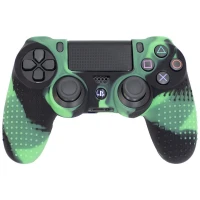 روکش دسته بازی PS4 سبز مشکی کد 2