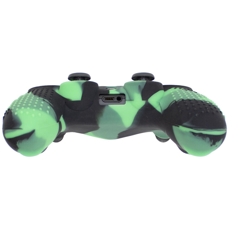 روکش دسته بازی PS4 سبز مشکی کد 2