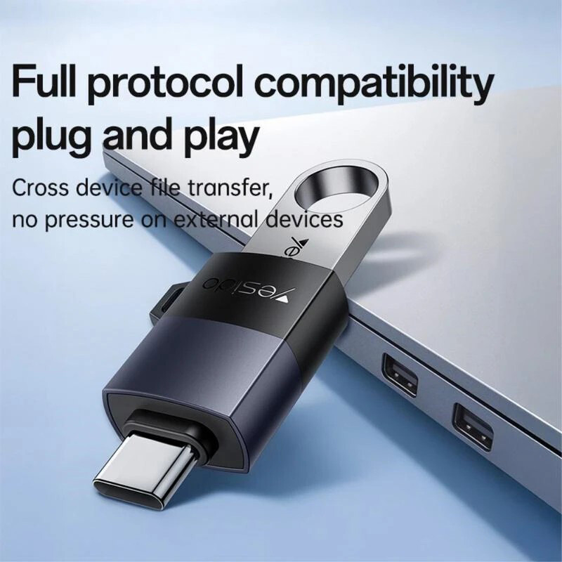 تبدیل USB3.0 OTG به Type-C یسیدو GS31