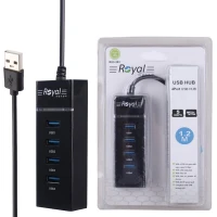هاب 4 پورت USB3.0 رویال RH3-303