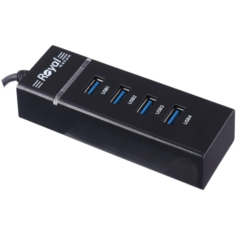 هاب 4 پورت USB3.0 رویال RH3-303