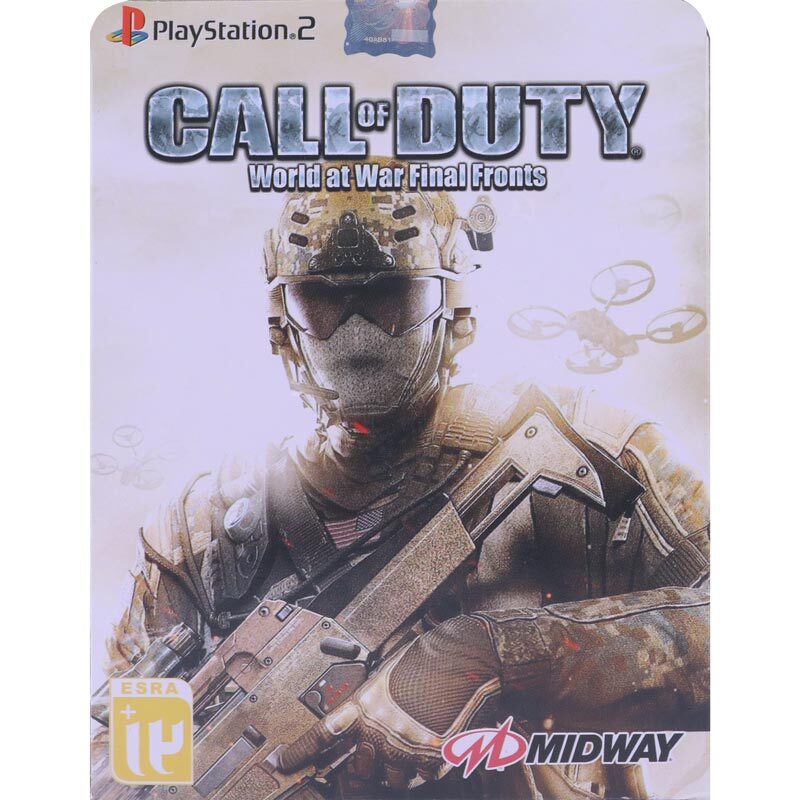 بازی Call of Duty World at War Final Fronts لوح زرین مناسب برای PS2