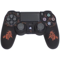 روکش دسته بازی PS4 طرح Pirate Skull مشکی قرمز