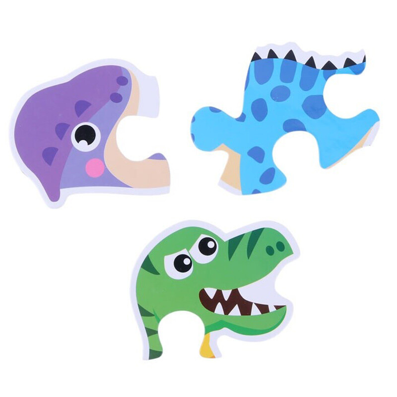 ست پازل puzzle puzzle طرح دایناسورها