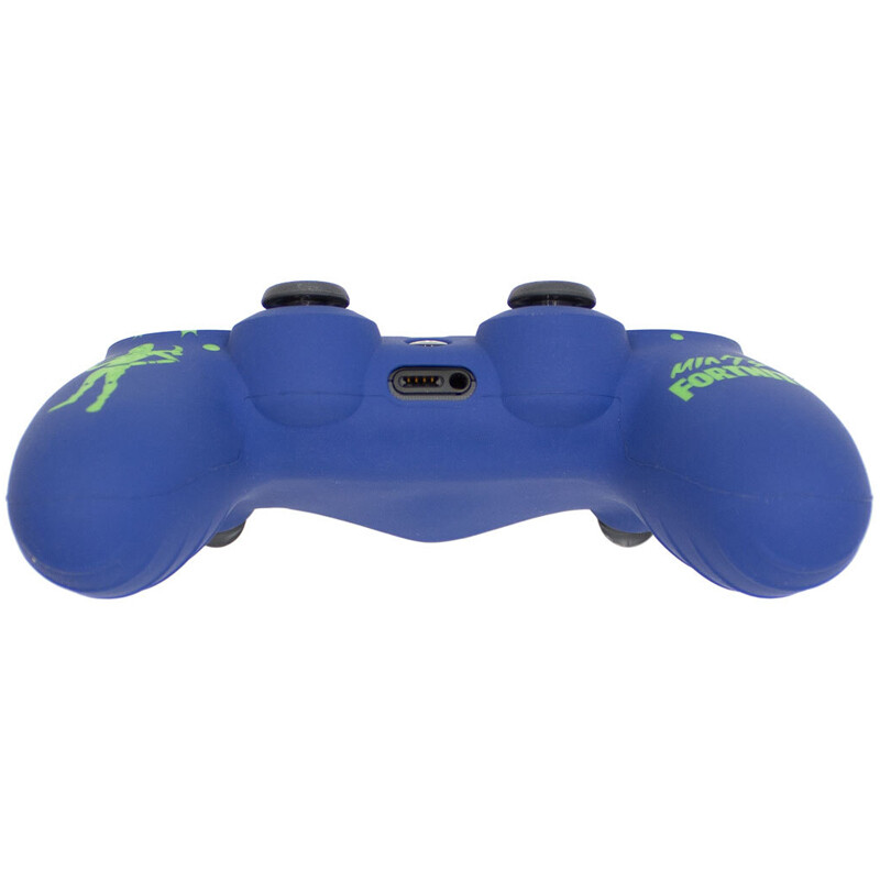 روکش دسته بازی PS4 طرح Fortnite آبی سبز