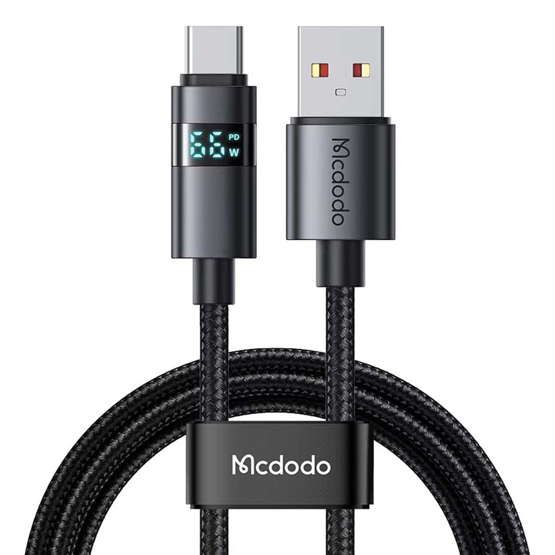 کابل تایپ سی فست شارژ Mcdodo CA-652 QC3.0 PD 6A 66W 1.2m