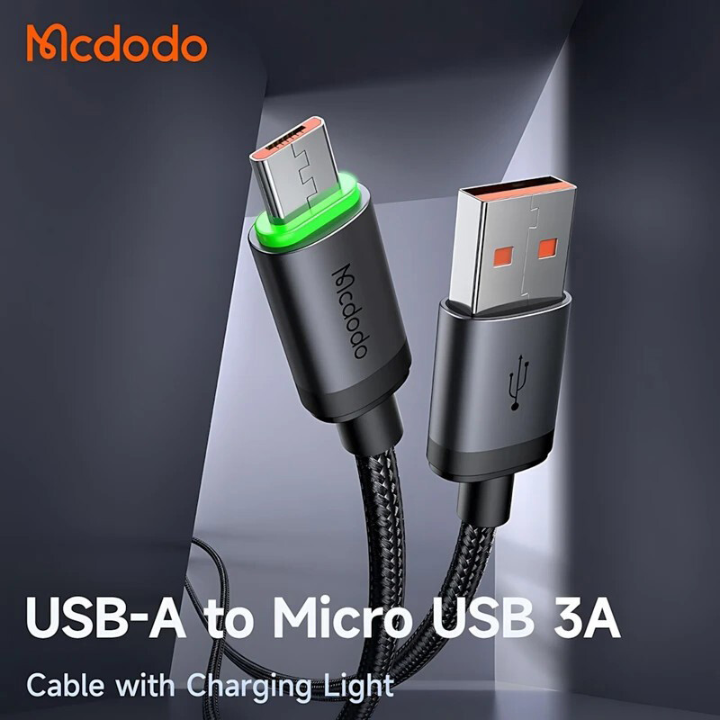 کابل میکرو یو اس بی فست شارژ Mcdodo CA-399 3A 1m