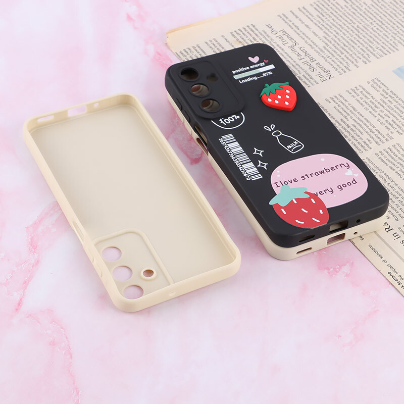 قاب سامسونگ Galaxy A16 4G / A16 5G عروسکی فانتزی محافظ لنزدار برجسته