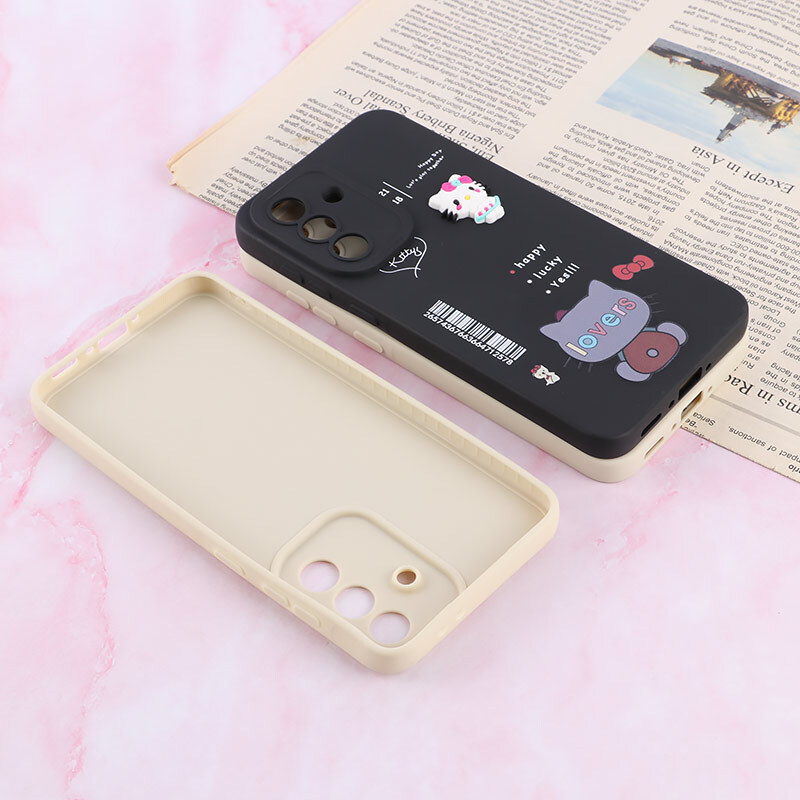 قاب سامسونگ Galaxy A36 عروسکی فانتزی محافظ لنزدار برجسته