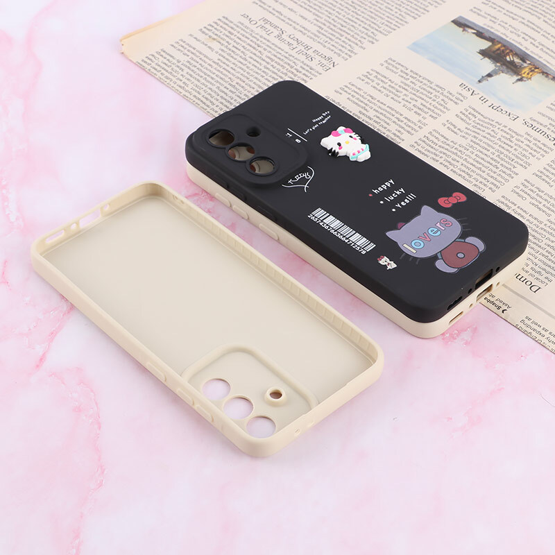 قاب سامسونگ Galaxy A56 عروسکی فانتزی محافظ لنزدار برجسته