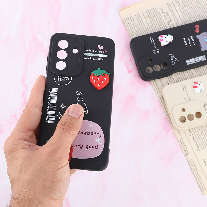 قاب سامسونگ Galaxy A26 عروسکی فانتزی محافظ لنزدار برجسته